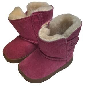 UGG AUSTRALIA TODDLER BOOTS SZ.02/03 S/N10960891 Baby Girl Pink Ugg